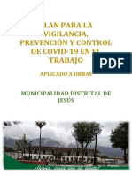 Plan de Vigilancia COVID para Obras Perú