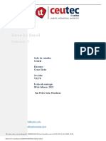 Tarea 3.1 Email: Semana: 3