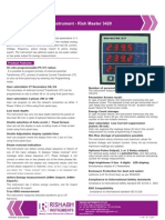 RISHMaster 3420 - Digital Multifunctional Instrument - Basic Measurements Bundled With Energy Measurement