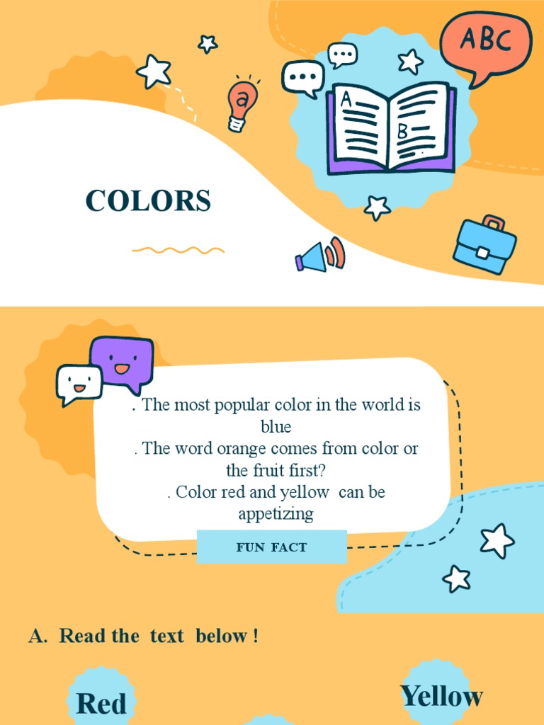 Day 3 Colors | PDF