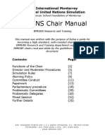 Immunschairmanual