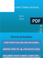 Pestisida dan Teknik Aplikasi