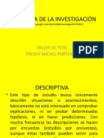 Tipología de La Investigación