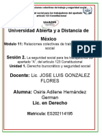 Universidad Abierta y A Distancia de México: Sesión 2