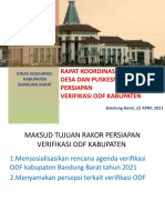 Persiapan Verifikasi ODF - Desa