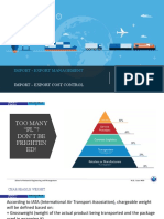 Lecture 11 Import Export Costs Control + Final Review