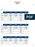 Horario Carrera 1 G56 0 463 TELECOMUNICACIONES - AJUSTE - CURRICULAR - 2019