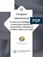 Sexto Congreso Internacional Cap 1