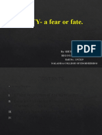 ANXIETY-a Fear or Fate.: By: Shubham Kumar REG NO.: 19105109034 Roll No.: 19CS19 Nalanda College of Engineering