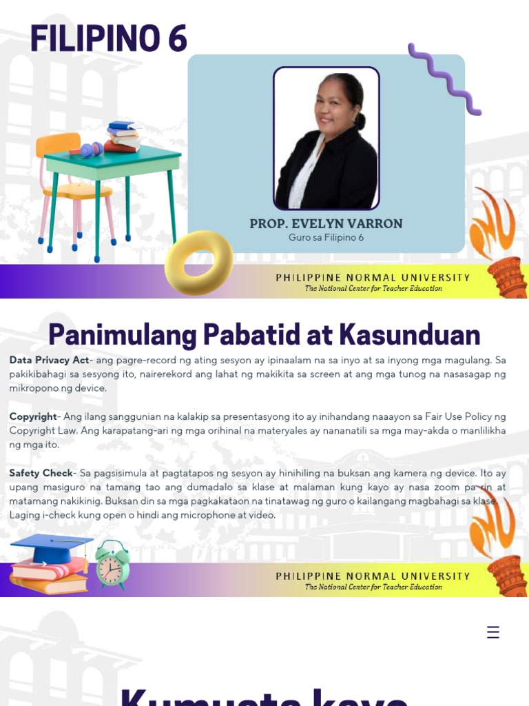 Grade 6 - Filipino 1 | PDF