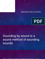 Pronounciation 5