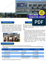 Leaflet Magister Psikologi