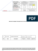 WMS For Pipe Supports Erection