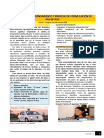 Innovación, Emprendimiento y Proceso de Formulación de Proyectos