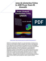 Simulaciones de Elementos Finitos Usando ANSYS Por Esam M Alawadhi - AverigÃ e Por Quã© Me Encanta!