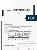 Hipotiroidismo: causas, diagnóstico y tratamiento