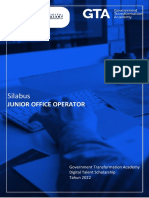 GTA_Silabus Junior Office Operator