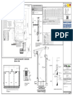 Planta de Conjunto Y Ubicación ESCALA 1:500: Sección Transversal de Paso A Cubierta Adosado A Lateraal de Aula Existente