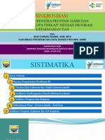 Sinkronisasi Indikator Renstra Prov Dan KabKota Terkait Dengan Program Kefarmasian Dan Alkes