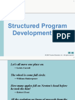 Structured Program Development in C