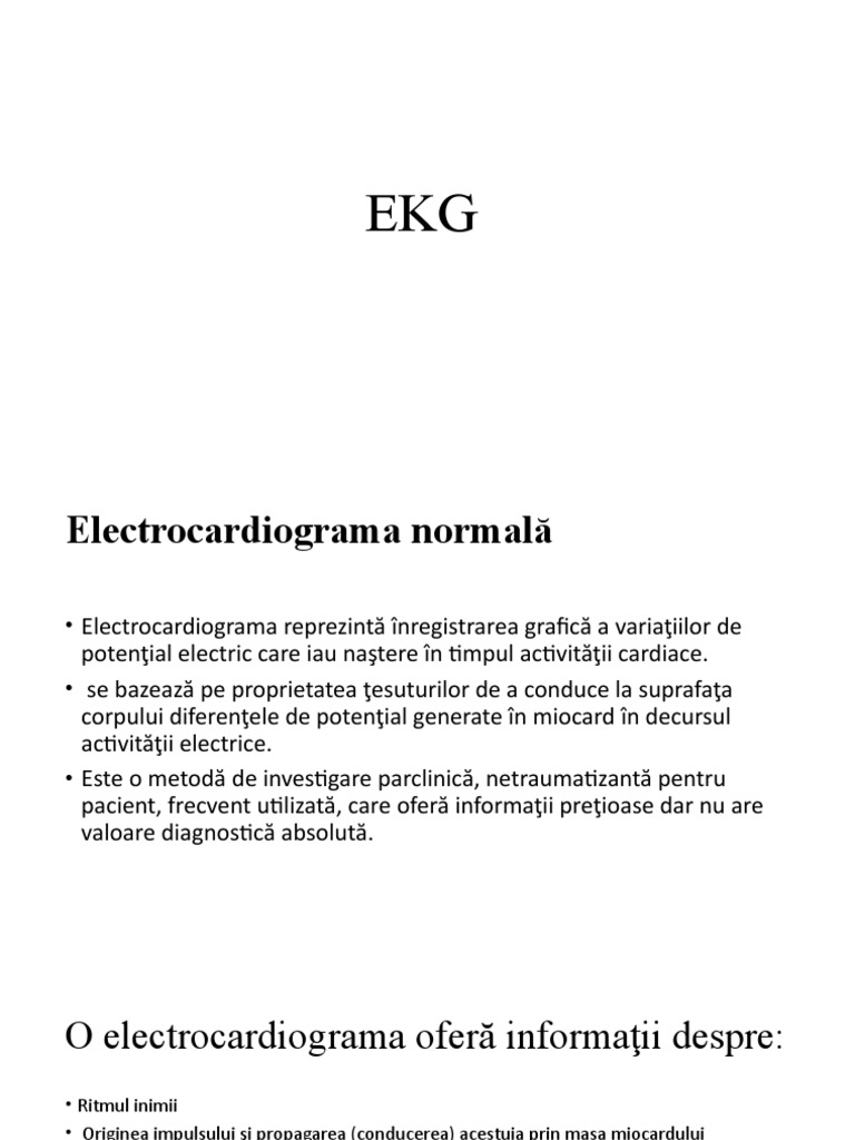 EKG Final | PDF