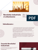 Revolutia Industriala Si Urbanizarea