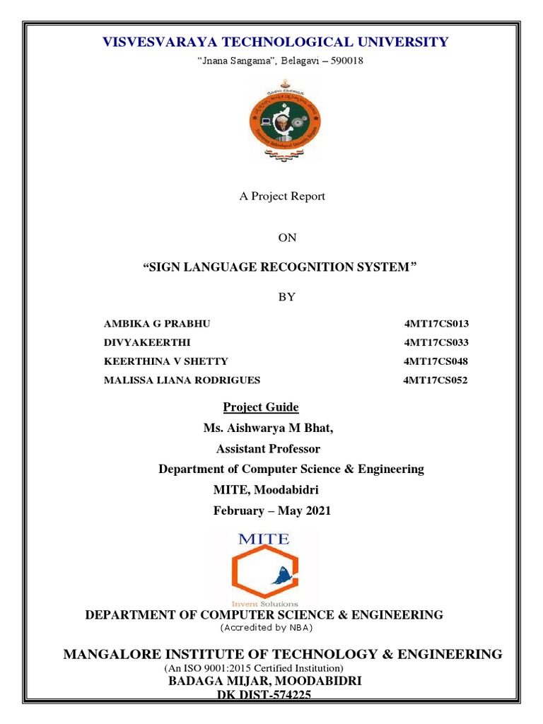Divya Final Year Report | PDF | Computing | Computer Science