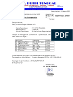 Permohonan Dukungan CV. PUTRI TUNGGAL