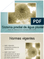 Sistema predial de água pluvial