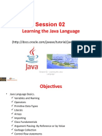 Learn Java fundamentals with session on variables, data types, arrays