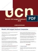 Undercurrent Worlds 100 Largest Seafood Companies 2014