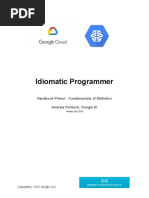 The Idiomatic Programmer - Statistics Primer