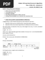 Dsa Unit II Notes