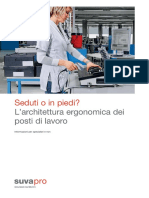 Seduti o in Piedi?: Informazioni Per Specialisti e Non