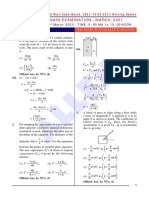 Allen: Final Jee-Main Examination - March, 2021