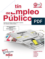 20-2022 Boletin Semanal de Empleo Publico Semana Del 25-05-2022 Al 31-05-2022