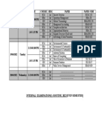 Date DAY Time Course Sem Paper Paper Code 11:30-01:00 PM: Internal Examination (1) Routine, 2022 (Even Semester)