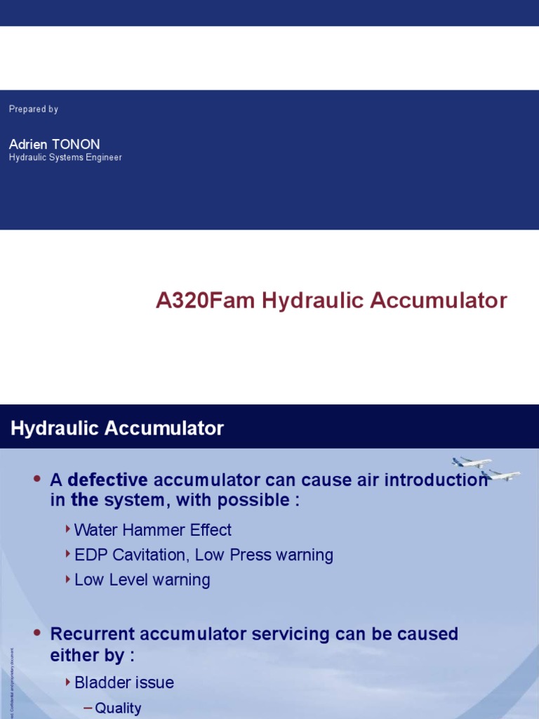 A320 Hydraulic Accumulator Servicing PDF Leak Civil Engineering