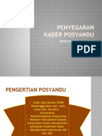 Materi Orientasi KADER (Promkes)