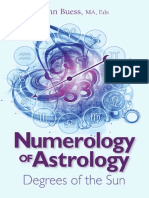 Astrolojinin Numerolojisi-Güneşin Dereceleri