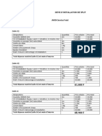 Matériels Pour Le Deplacement Des Quatre Splits Des Quatre Salle de Formation-Converti