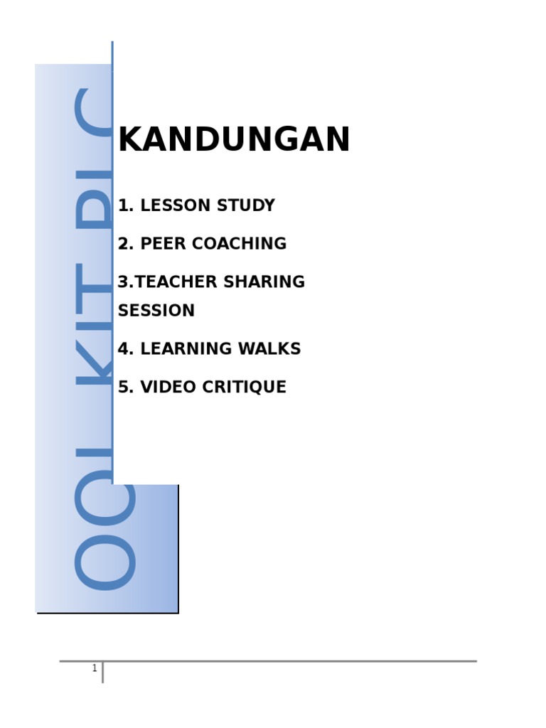 Tool Kit PLC | PDF | Karier & Perkembangan