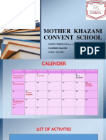 May Month Calendar Mkcs (New)