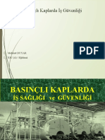 Basınçlı Kaplarda İş Güvenliği: Mehmet DUYAR İGU (A) / Eğitimci