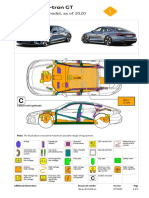 Audi Rescue Data Sheets (E-Tron GT - Sportback - 2020 - 5d - Electric - EN)