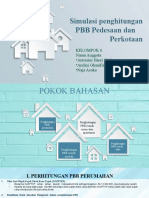 Simulasi Penghitungan PBB Pedesaan Dan Perkotaan