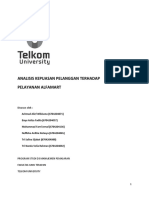 Analisis Kepuasan Pelanggan Terhadap Pelayanan Alfamart