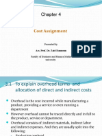 Cost Assignment: Presented by