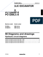 PC1250 (SP, LC) - 8 SEN00889-16 90 Diagrams & Drawings