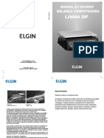 Manual Balança Elgin DP 30kg